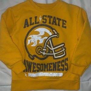 Toddler Boys Sweatshirt 🏈💛